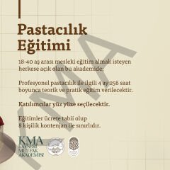 Pastacılık Eğitimi